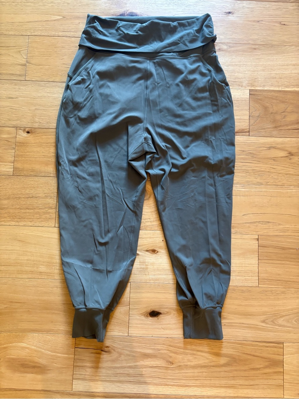 lululemon athletica Olive Green Track Joggers